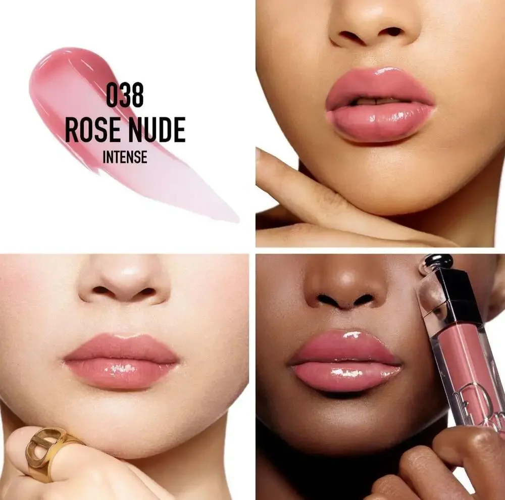 Dior Addict Lip Maximizer Plumping Gloss in shade 038 Rose Nude. NIB! MSRP $42. - Picture 5 of 7